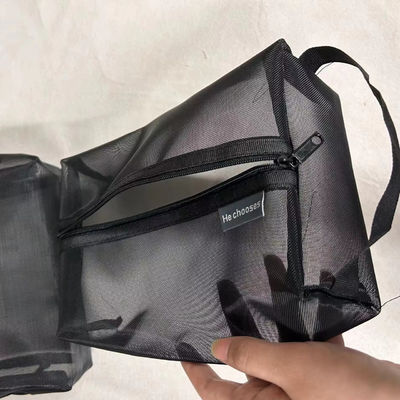 Bolso cosmético de malla más reciente para niñas mujeres almacenamiento de viajes profesionales OEM / ODM aceptado