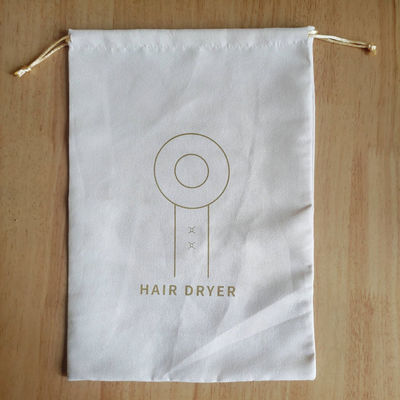 Bolsa de cuerda para proteger el secador de cabello del hotel del polvo