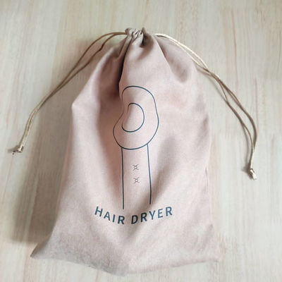 Bolsa de cuerda para proteger el secador de cabello del hotel del polvo