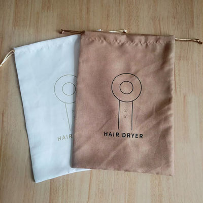 Bolsa de cuerda para proteger el secador de cabello del hotel del polvo