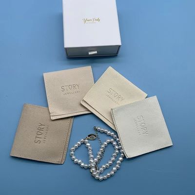 Bolsa de joyas de camiseta de lujo para pulseras ecológicas