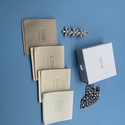 Bolsa de joyas de camiseta de lujo para pulseras ecológicas