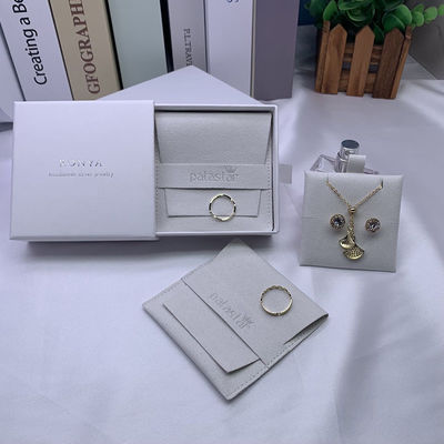 Bolsa de joyería aceptable OEM / ODM para accesorios personalizados de logotipo de lujo