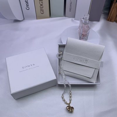 Bolsa de joyería aceptable OEM / ODM para accesorios personalizados de logotipo de lujo