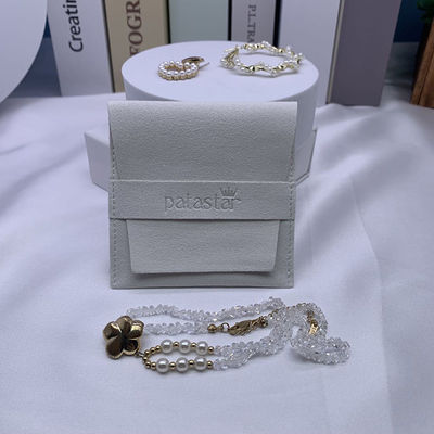 Bolsa de joyería aceptable OEM / ODM para accesorios personalizados de logotipo de lujo