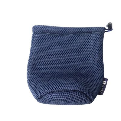 Bolso de cuerda redonda de color personalizado para auriculares y cable de datos
