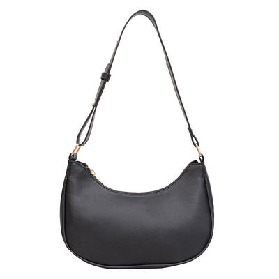 Bolso de compras de hermana suave para mujeres con sentido mayor Bolso de hombro de color sólido