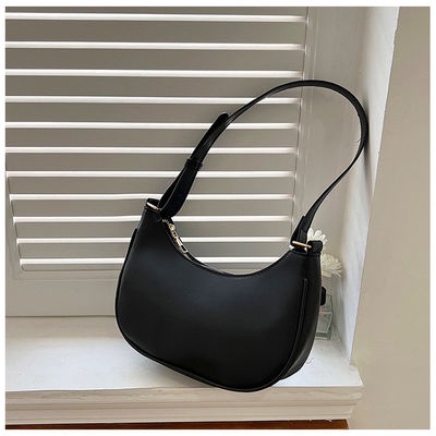 Bolso de compras de hermana suave para mujeres con sentido mayor Bolso de hombro de color sólido