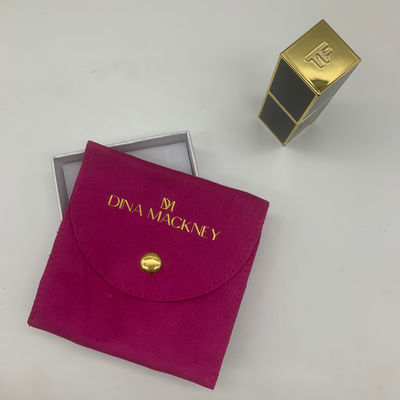 Suede personalizado Bolsa de joyas ecológicas Bolsa de joyas Tipo de pantalla de embalaje