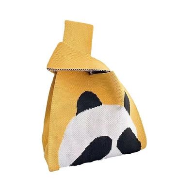 Bolso de Mujeres Popular Bolso de Tejido de Poliéster Personalizado Bolso Mini Tote Bolsas de Compras