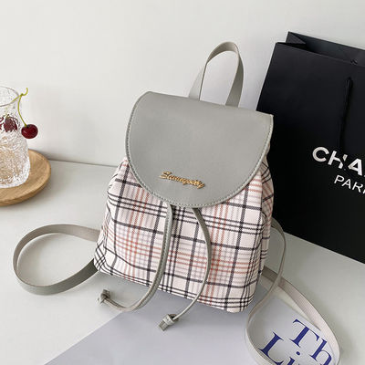 Mochila mini multifunción para adolescentes estilo de moda y cierre con cremallera