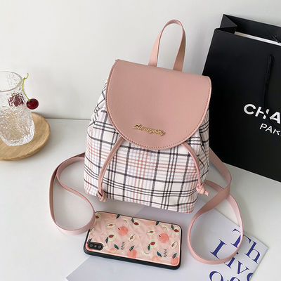 Mochila mini multifunción para adolescentes estilo de moda y cierre con cremallera
