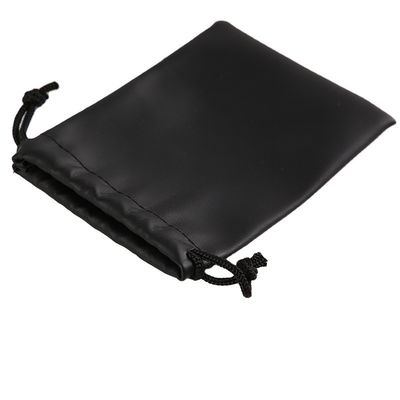 Bolso de embalaje cosmético de cuero de PU de oro personalizado para regalos de tamaño mediano
