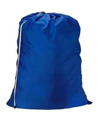Logotipo personalizado Bolsas plegables de lavandería de nylon Cestas para almacenamiento Lavado de lazos OEM / ODM