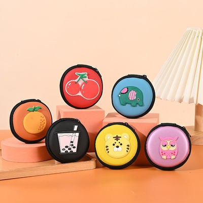 Tipo de patrón otros Moneda redonda 2d 3d Líneas usb auriculares Pvc Eva organizador bolsas