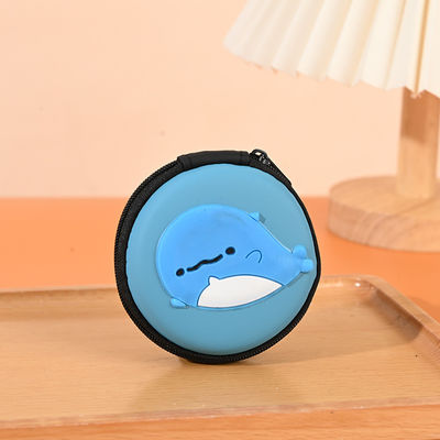 Tipo de patrón otros Moneda redonda 2d 3d Líneas usb auriculares Pvc Eva organizador bolsas