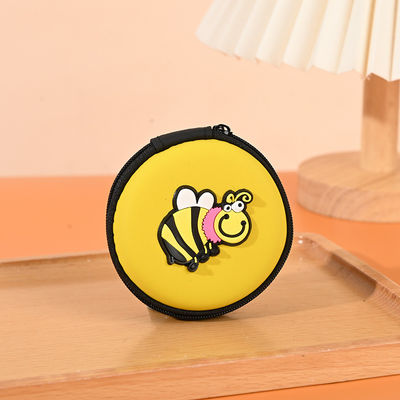Tipo de patrón otros Moneda redonda 2d 3d Líneas usb auriculares Pvc Eva organizador bolsas