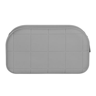 Cosméticos Conveniencia Bolsas de silicona de viaje impermeables de gran capacidad con cremallera para mujeres