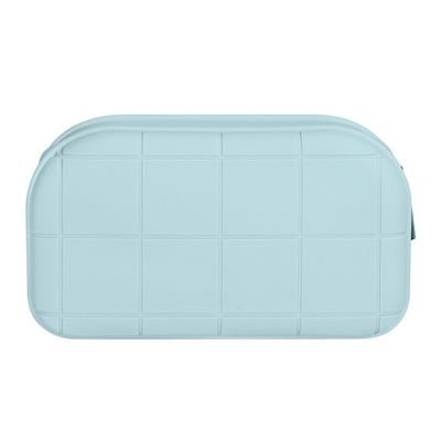 Cosméticos Conveniencia Bolsas de silicona de viaje impermeables de gran capacidad con cremallera para mujeres