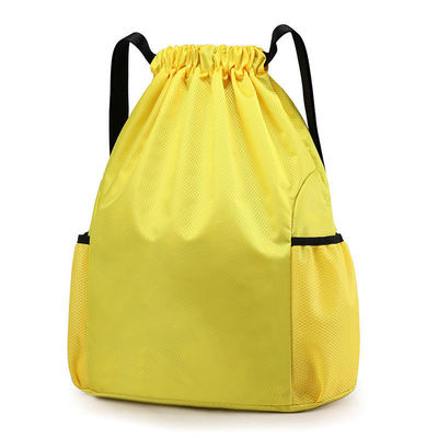Mochila de montar a prueba de agua con compartimiento para zapatos y cierre con cuerda de tira