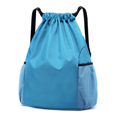 Mochila de montar a prueba de agua con compartimiento para zapatos y cierre con cuerda de tira