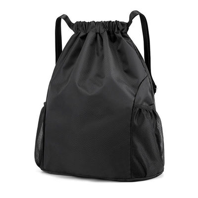 Mochila de montar a prueba de agua con compartimiento para zapatos y cierre con cuerda de tira