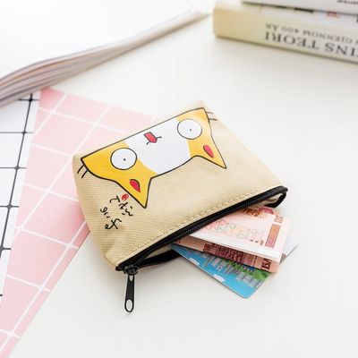 Ruiding Cute Coreano Maquillaje de algodón rosa Bolsa cosmética con logotipo de cremallera Logotipo personalizado