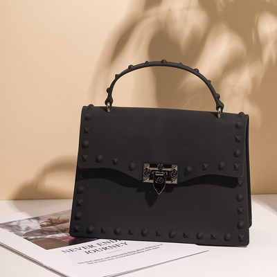 Bolso de jalea de lujo de 2022 Bolso de hombro de PVC de última moda con cierre de cremallera