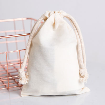 Saco de polvo de algodón natural con tela impermeable para el embalaje de carritos de bolsas escolares
