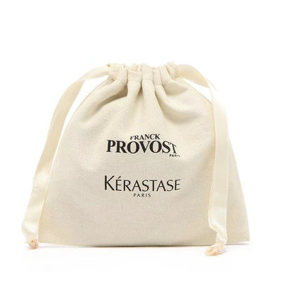 Saco de polvo de algodón natural con tela impermeable para el embalaje de carritos de bolsas escolares