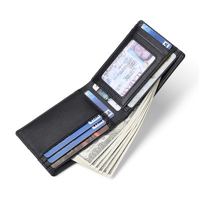 Monedero para mujeres con bloqueo de RFID magnético delgado y minimalista con diseño extraíble