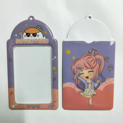 Diseño personalizado Cute Korea Fashion Pc Holder Capa de tarjeta de PVC Capa de foto OEM/ODM Aceptado