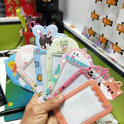 Diseño personalizado Cute Korea Fashion Pc Holder Capa de tarjeta de PVC Capa de foto OEM/ODM Aceptado
