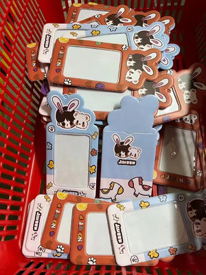 Diseño personalizado Cute Korea Fashion Pc Holder Capa de tarjeta de PVC Capa de foto OEM/ODM Aceptado
