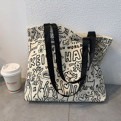 Bolsas de hombro de gran capacidad con revestimiento de poliéster para viajes y salidas
