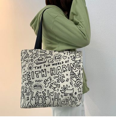 Bolsas de hombro de gran capacidad con revestimiento de poliéster para viajes y salidas