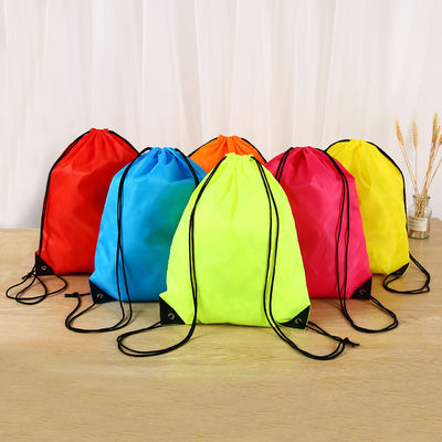 Bolso de cuerda de tira personalizado para la vida escolar diaria Material poliéster multifuncional