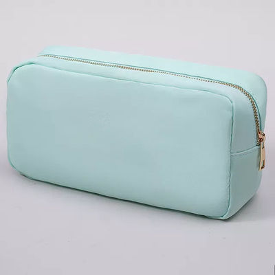 24 Colores Zipper Waterproof Toiletry Bag Bolsas de maquillaje grandes para viajar en bolso de nylon