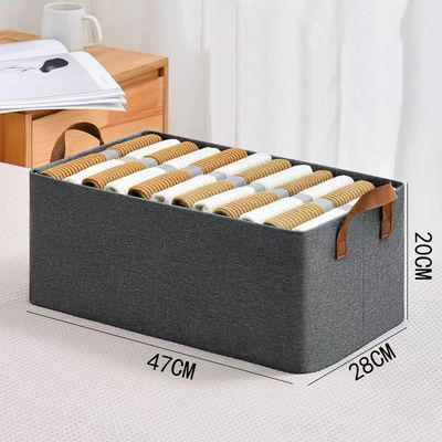 Bolsa de almacenamiento de gran capacidad bajo la cama para todas las estaciones con ventana transparente y diseño plegable