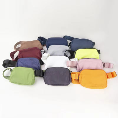 Deportes al aire libre Entrenamiento Corriendo Pecho Perro Butt Bag para Mujeres Personalizado Cuerpo Cruzado de Nylon