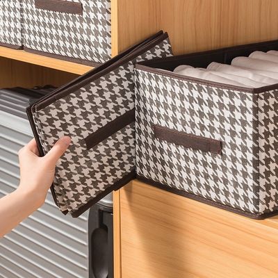 Conveniencia de almacenamiento Organizador de almacenamiento de tejido más moderno con mango reforzado
