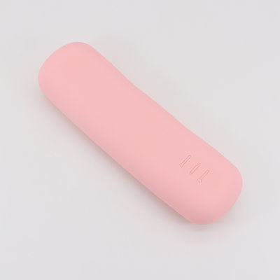 Estilo de moda personalizado Bolso de maquillaje de silicona portátil de cepillado para almacenamiento de cosméticos