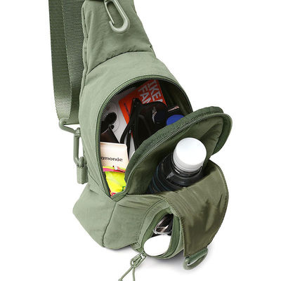Pequeño Mini Viaje Deportivo impermeable de nylon hombro Crossbody bolso de eslingas para hombres almohada