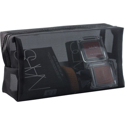Bolso de ropa de baño transparente de malla para viajes de negocios Bolso portátil de lavado de ducha cosmético