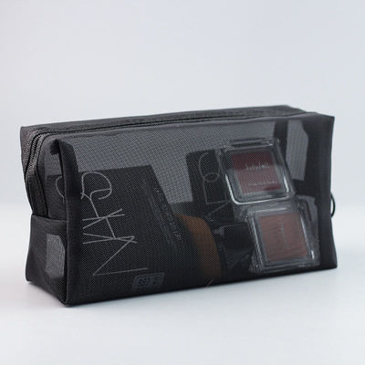 Bolso de ropa de baño transparente de malla para viajes de negocios Bolso portátil de lavado de ducha cosmético