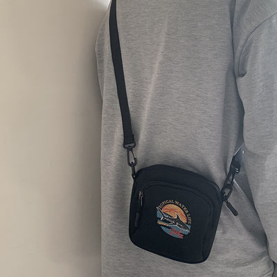Bolsa de mensajería de lienzo de moda para la vida diaria de banda larga y OEM / ODM aceptable
