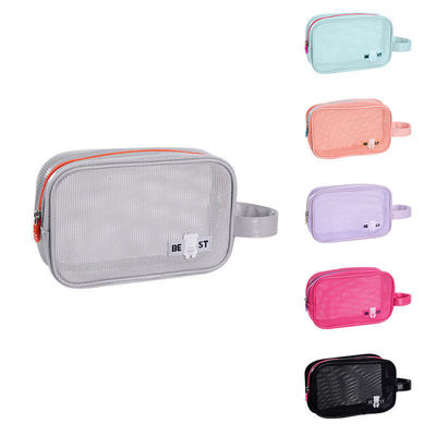 Bolsa de playa de malla de poliéster para viajes de negocios y vacaciones El accesorio de viaje perfecto