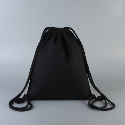 Bolso de dibujo de satén de moda con malla y color personalizado en tamaño mediano 30-50cm