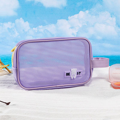 Bolsa de playa de malla de poliéster para viajes de negocios y vacaciones El accesorio de viaje perfecto