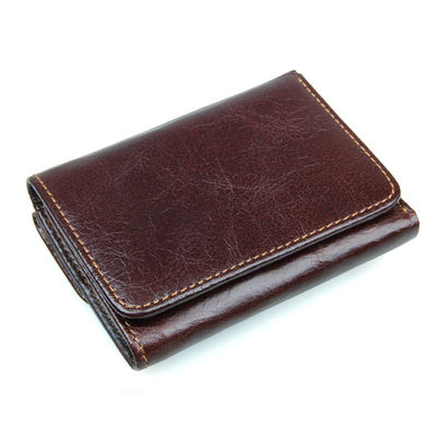 Cartera masculina de cuero PU 2024 personalizada con conveniencia de almacenamiento y revestimiento de poliéster